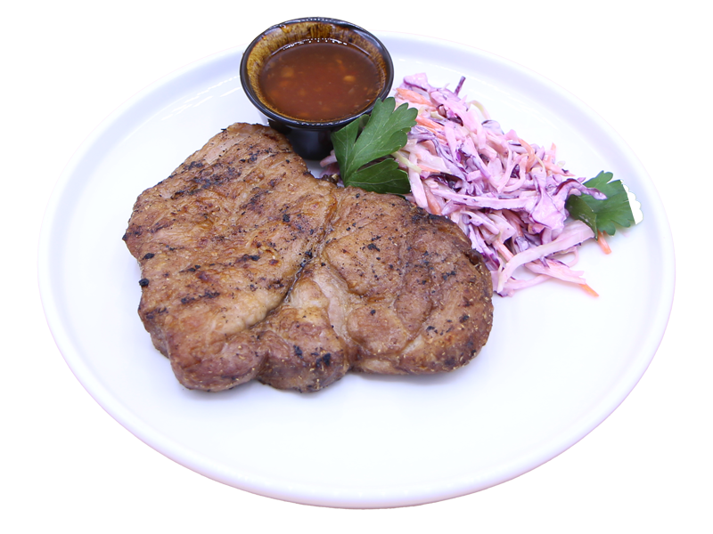 Стейк из свиной шеи