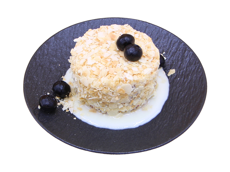 Три молока с черникой