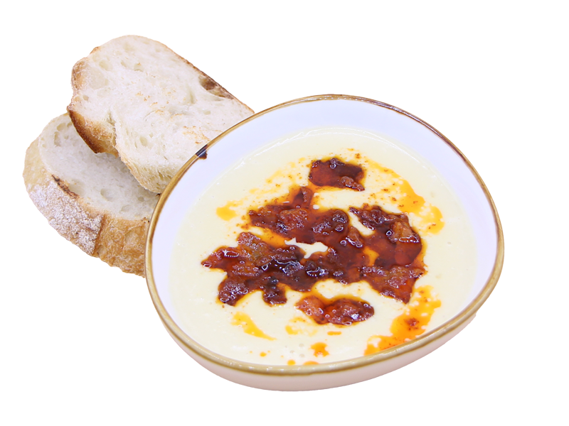 Суп-крем картофельный с беконом