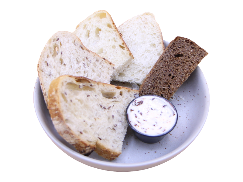 Ремесленный хлеб с пряным маслом