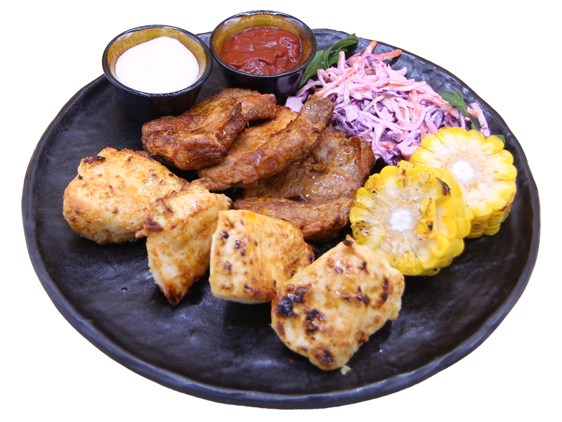 Свинина и курица