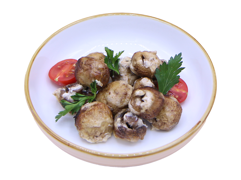 Шампиньоны гриль