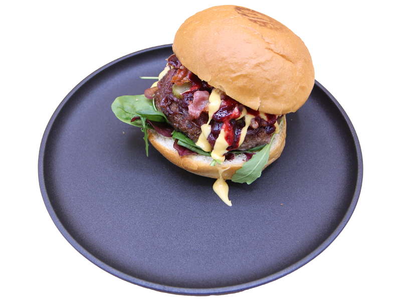 Бургер с мраморной говядиной